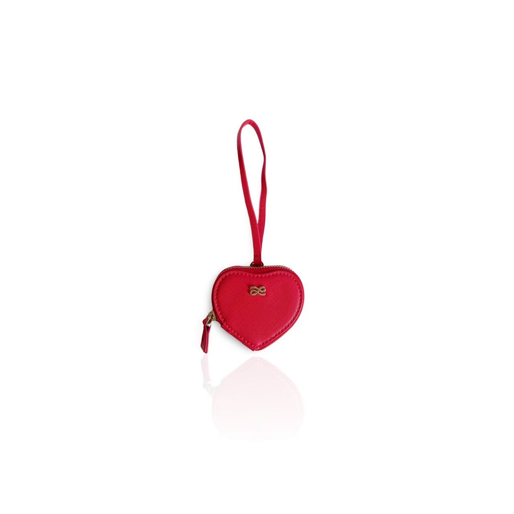 House of LittleBunny Singapore SG Heart Pouch Red