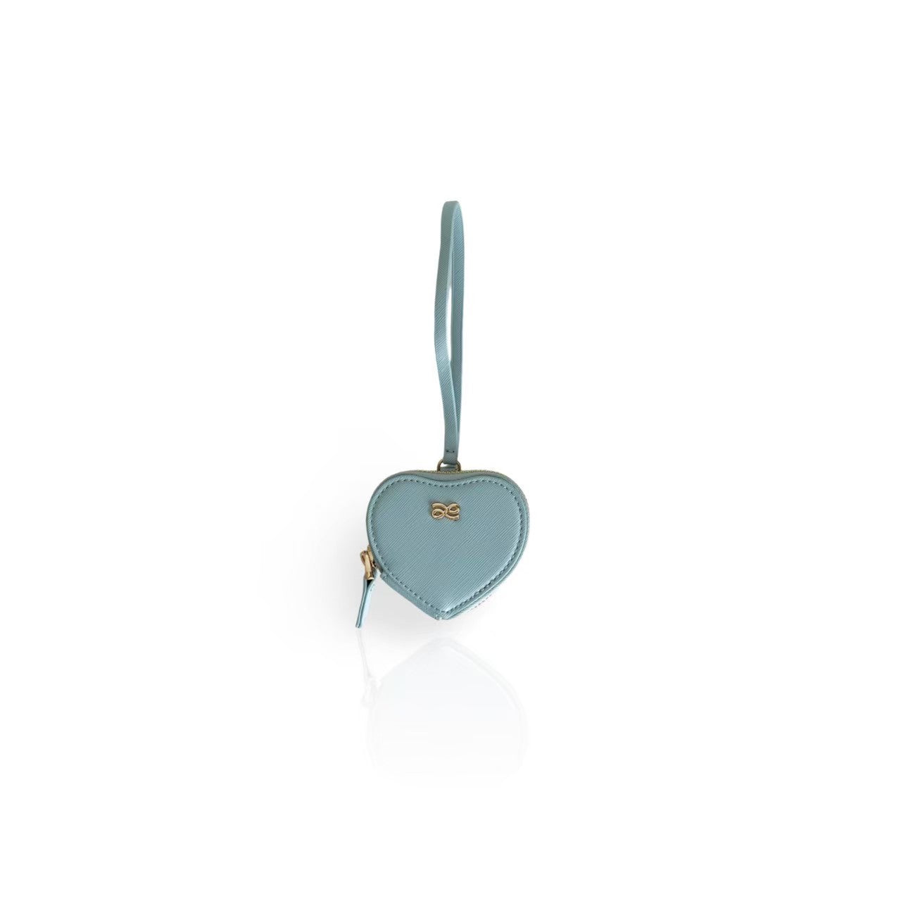 House of LittleBunny Singapore SG Heart Pouch LightBlue