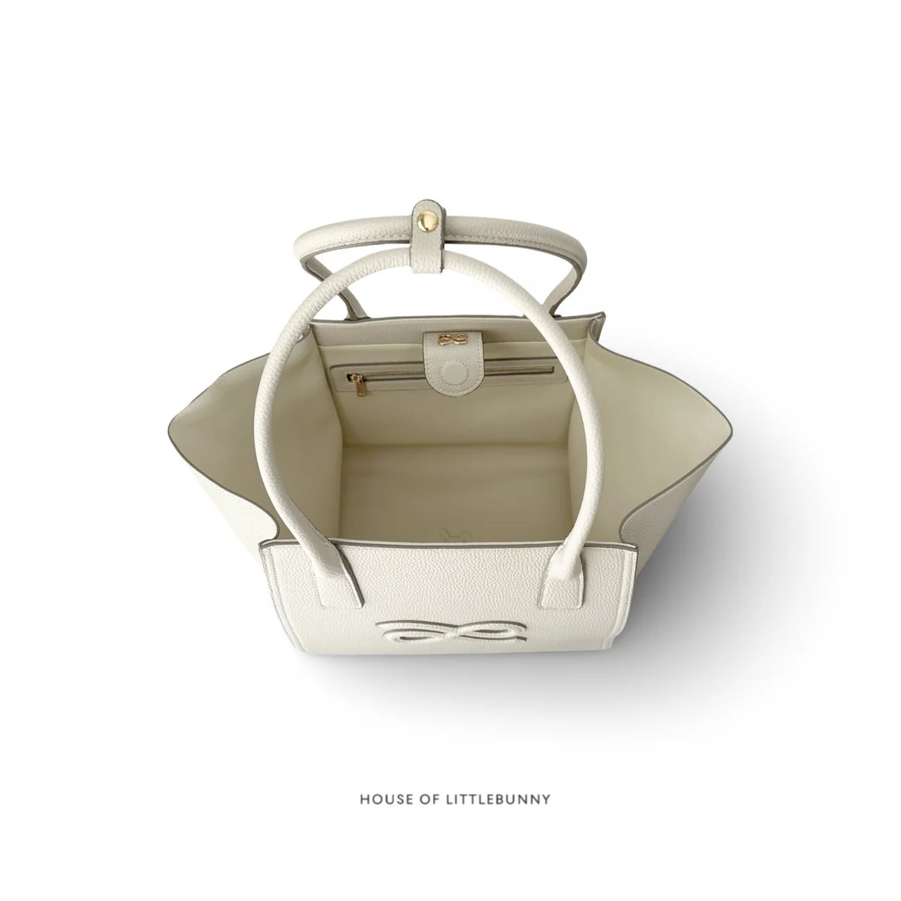 Flutter Tote Laptop Bag - PU/Canvas